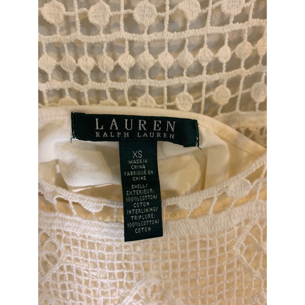 Lauren Ralph Lauren Crochet Tank - Picture 3 of 4